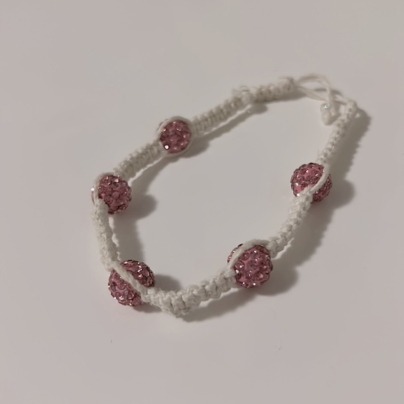 (3 for $10) Pink Beaded Bracelet - Picture 2 of 4
